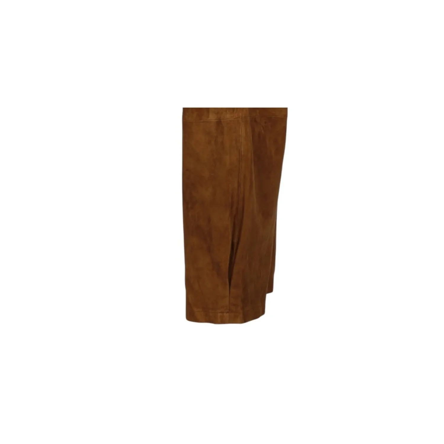 Oakwood Mia 65195 pantalon cuir cognac large