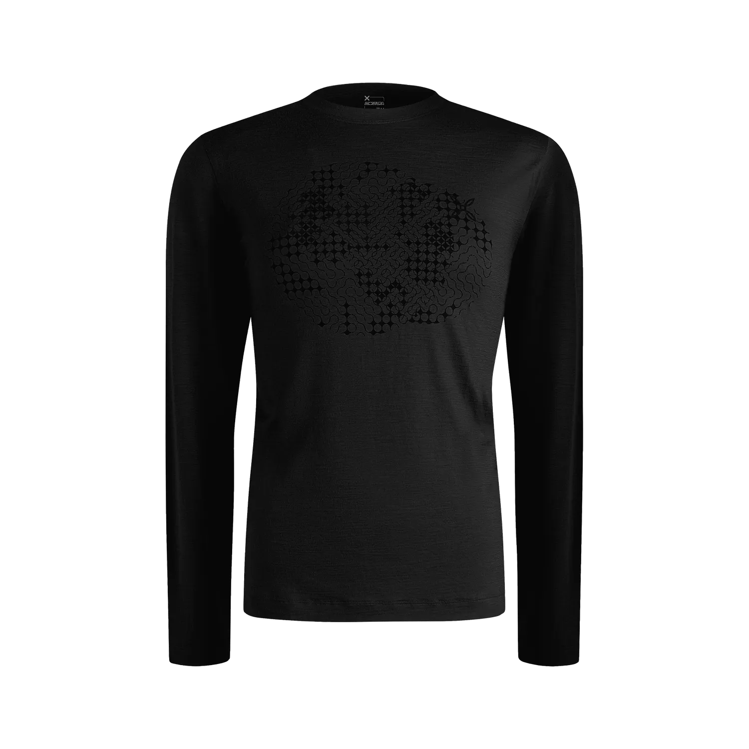 Montura Merino Dot L/S Tee t-shirt black manches longues