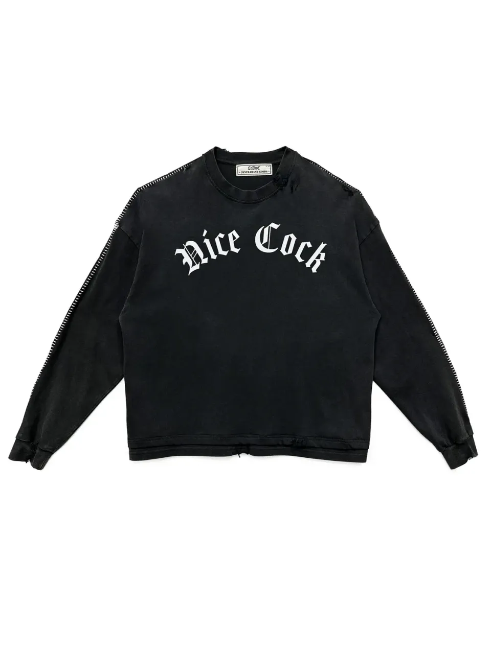 Paolo Leduc Nice Cock top manche longue noir