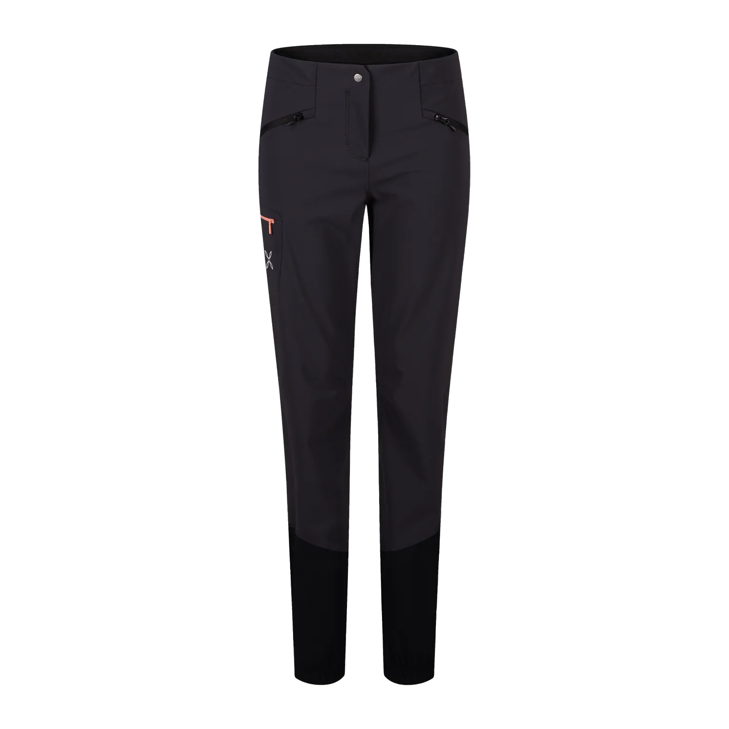 Montura Vertigo Allround -5cm pantalon femme noir déperlant