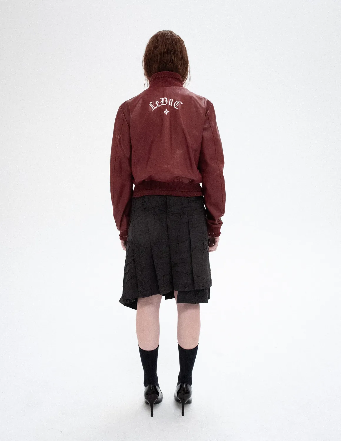 Paolo Leduc Messy Business kilt hybride froissé