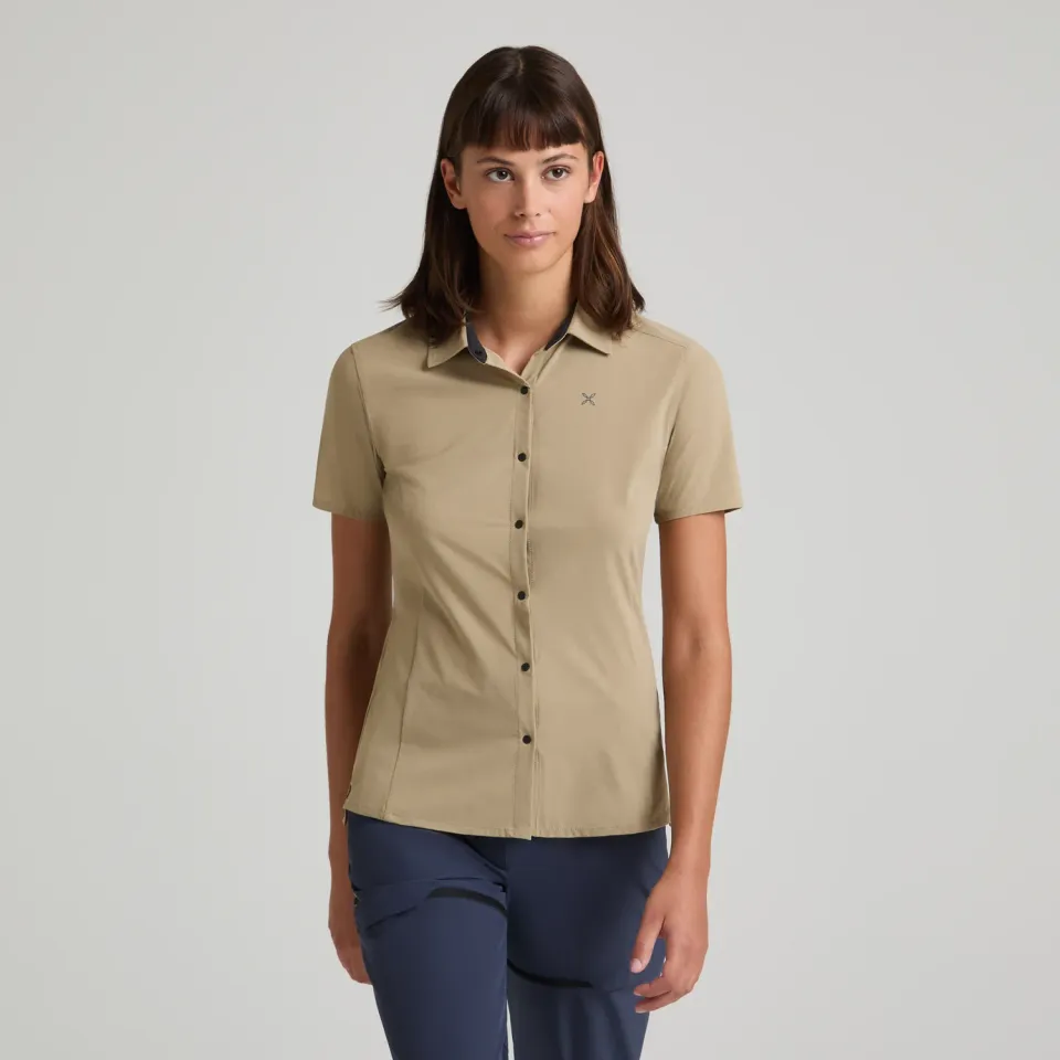 Montura Solid chemise manches courtes femme légère