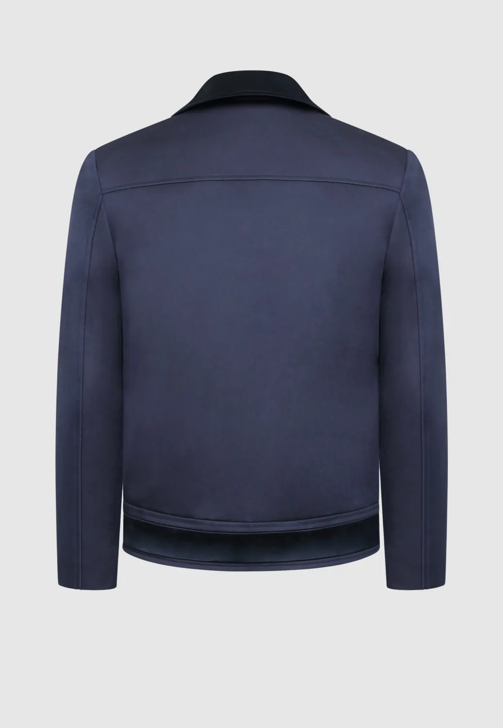 Pierre Talamon Perfecto Navy blouson bleu marine zippé