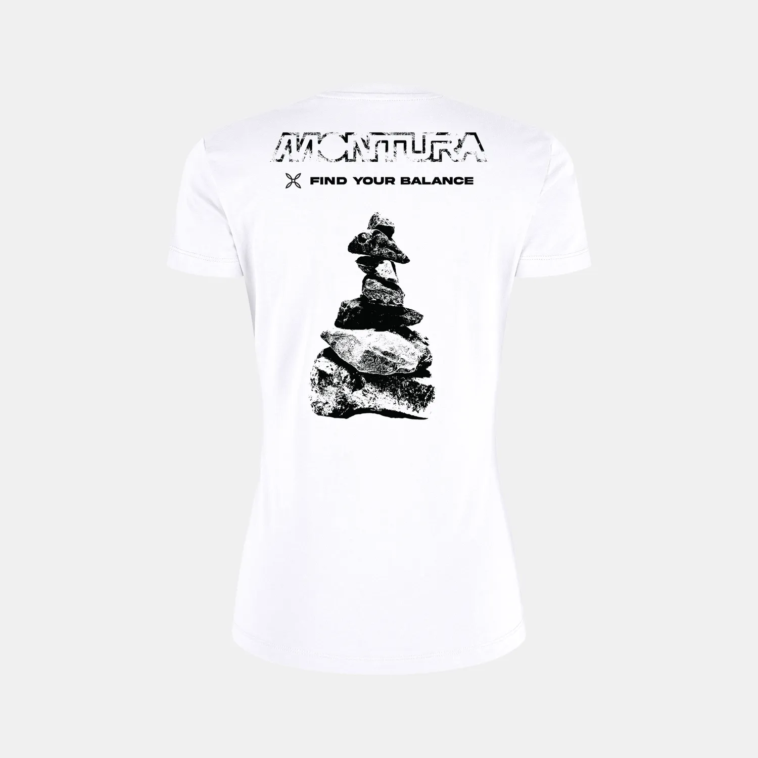 Montura Balance T-shirt Woman t-shirt bronze brown coton