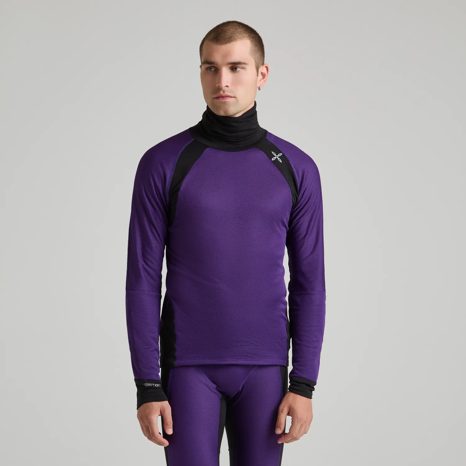 Montura Vertigo Octa sous-pull col haut noir thermique