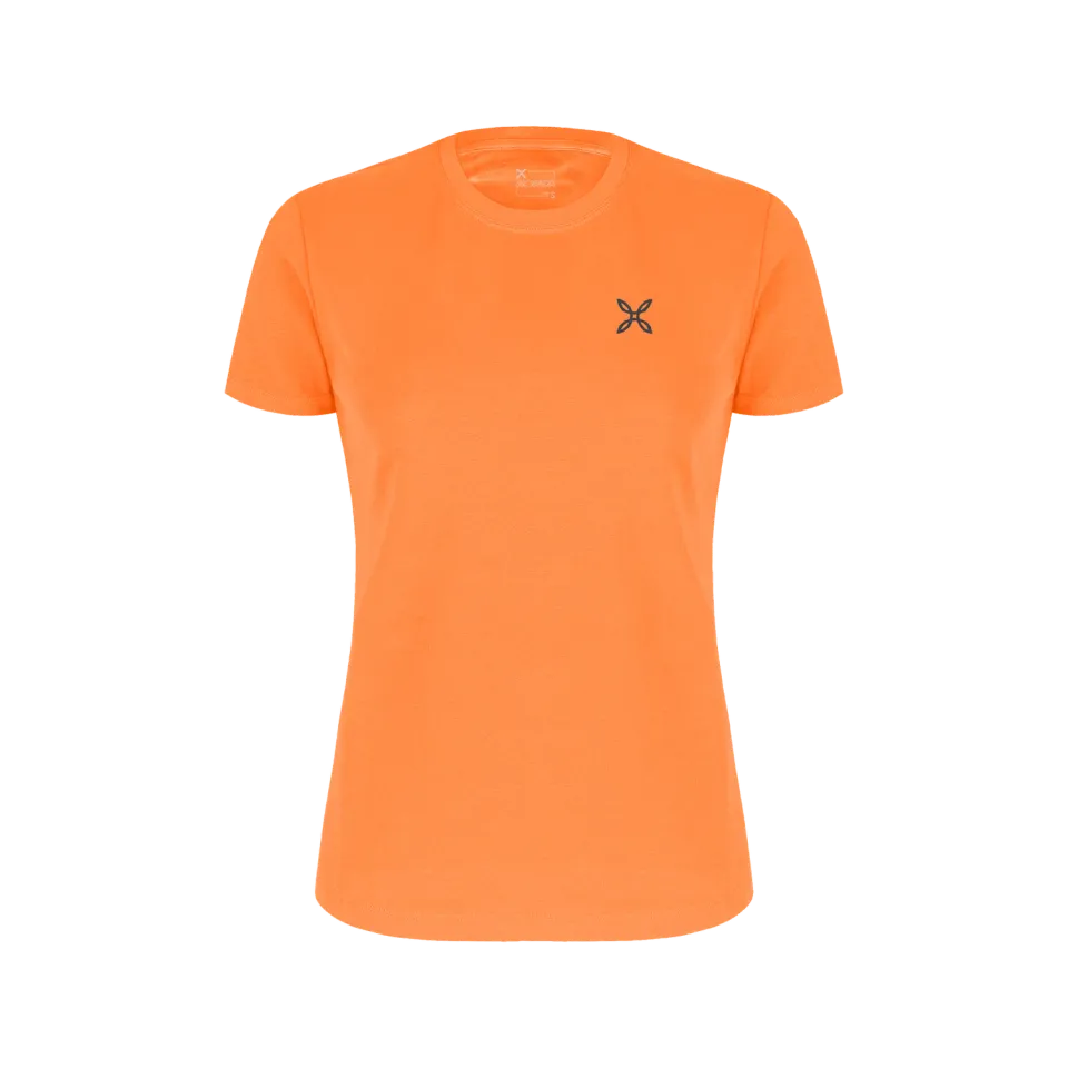 Montura Limestone T-Shirt Woman t-shirt coton bio noir