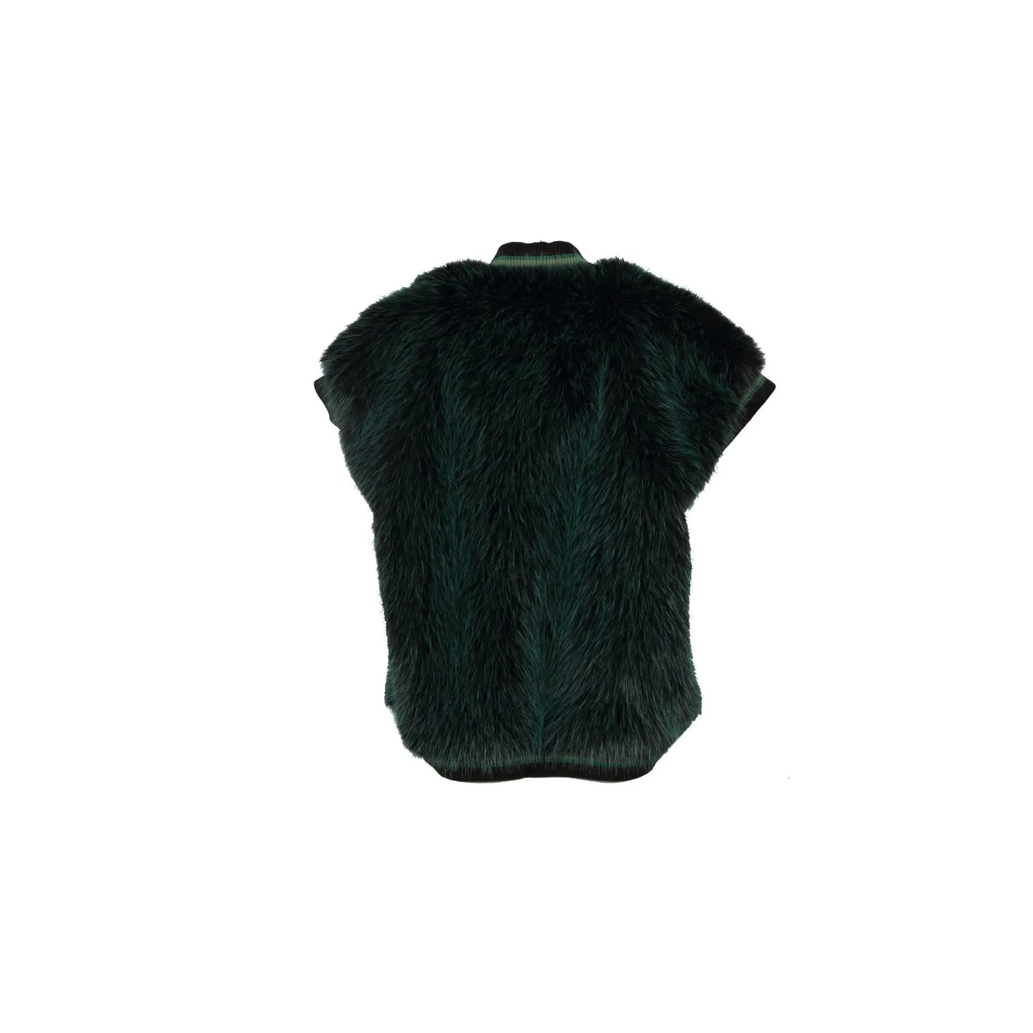 Oakwood Olympia 65095 gilet fourrure vert foncé