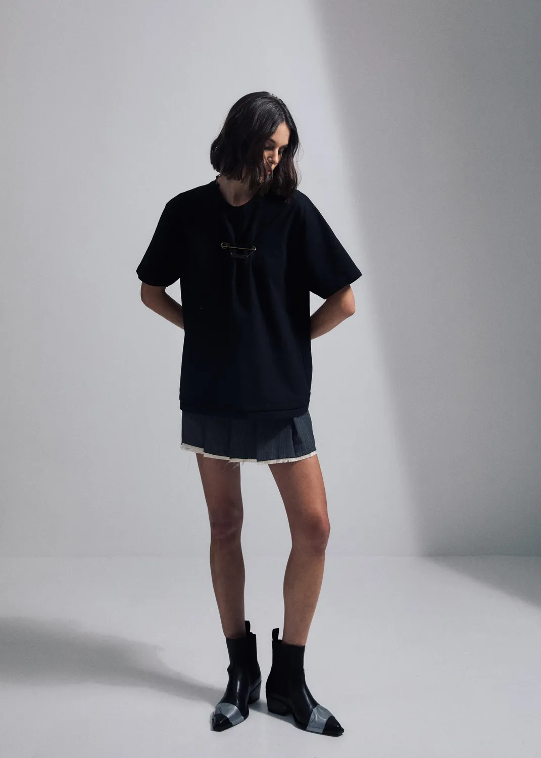 Paolo Leduc Three-Position t-shirt coton bio noir
