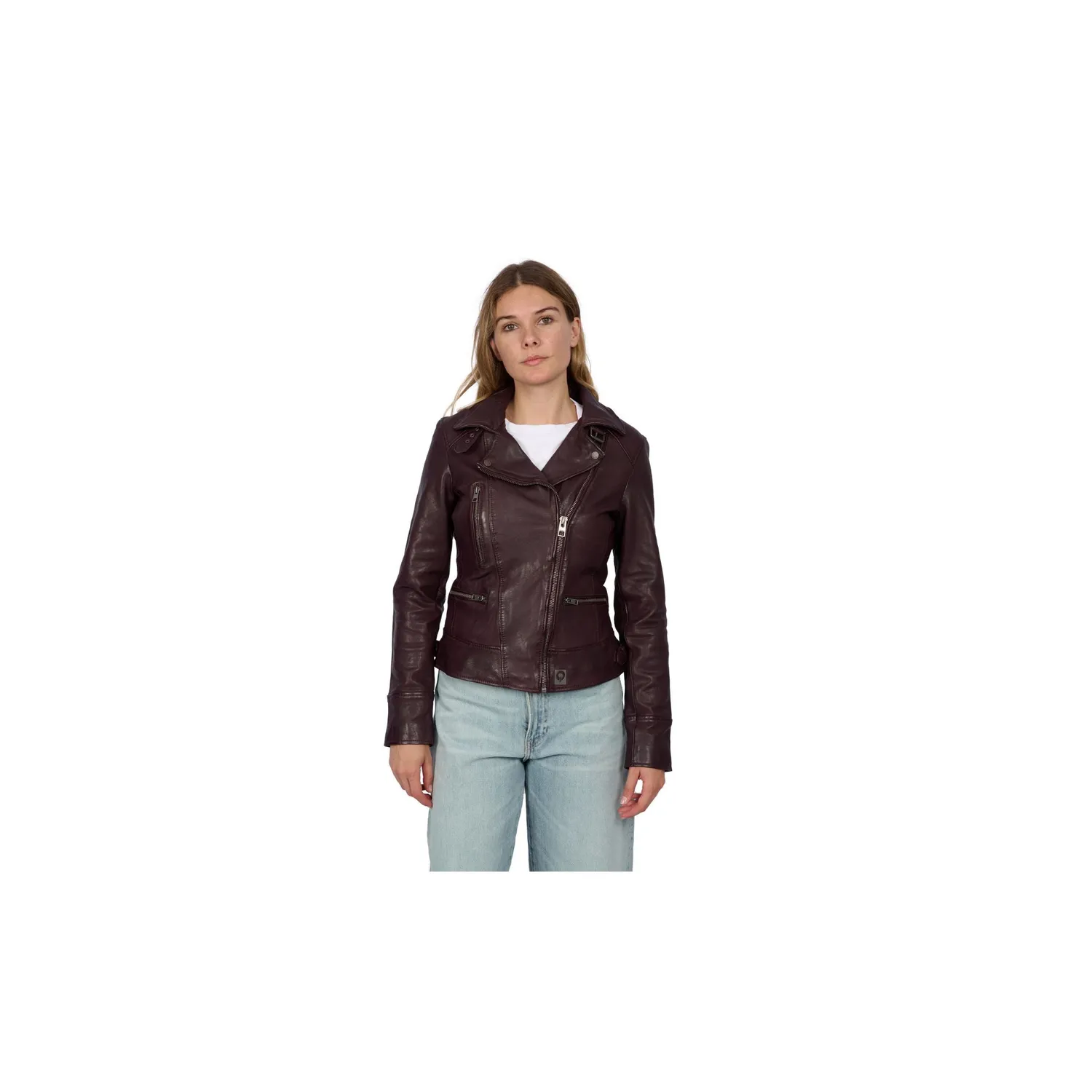 Oakwood Video 62065 blouson porto cuir lavé