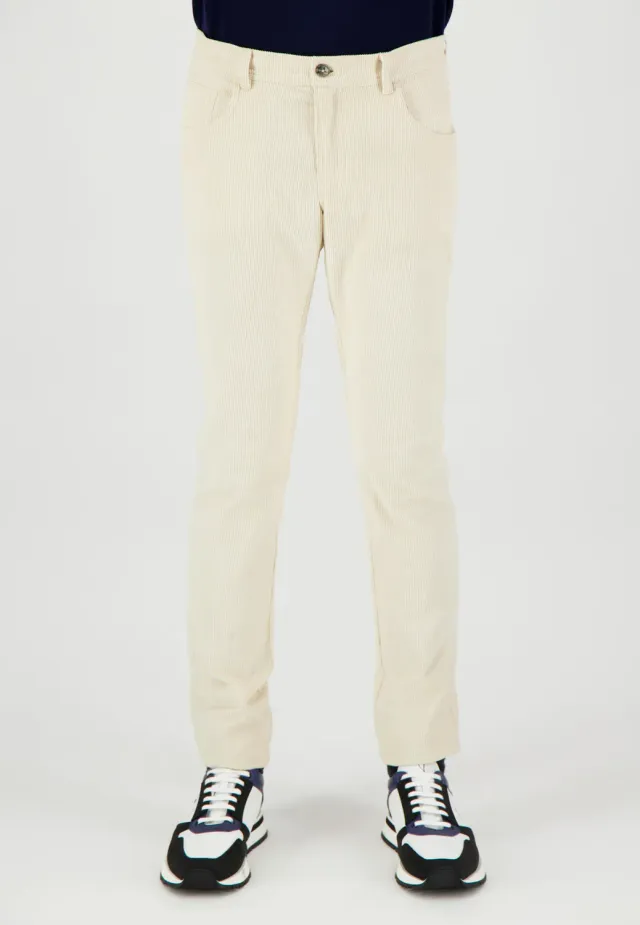 Pierre Talamon Pantalon Zen Velours Côtelé
