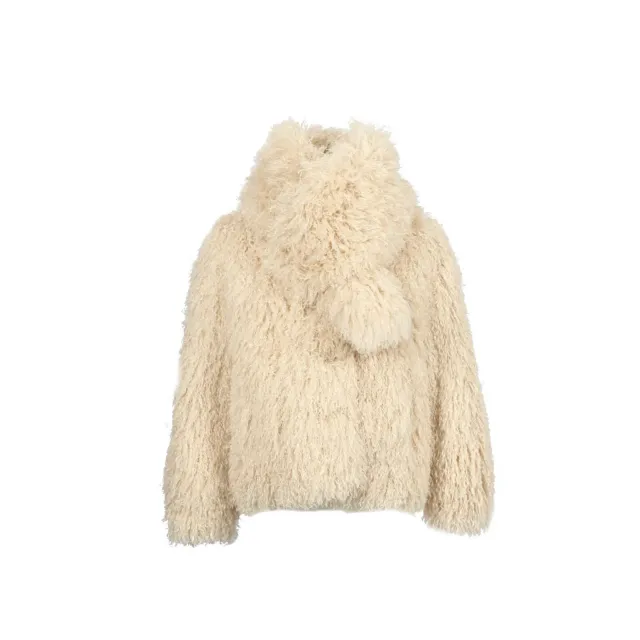 Oakwood Kyoto 65263 veste courte beige fausse fourrure