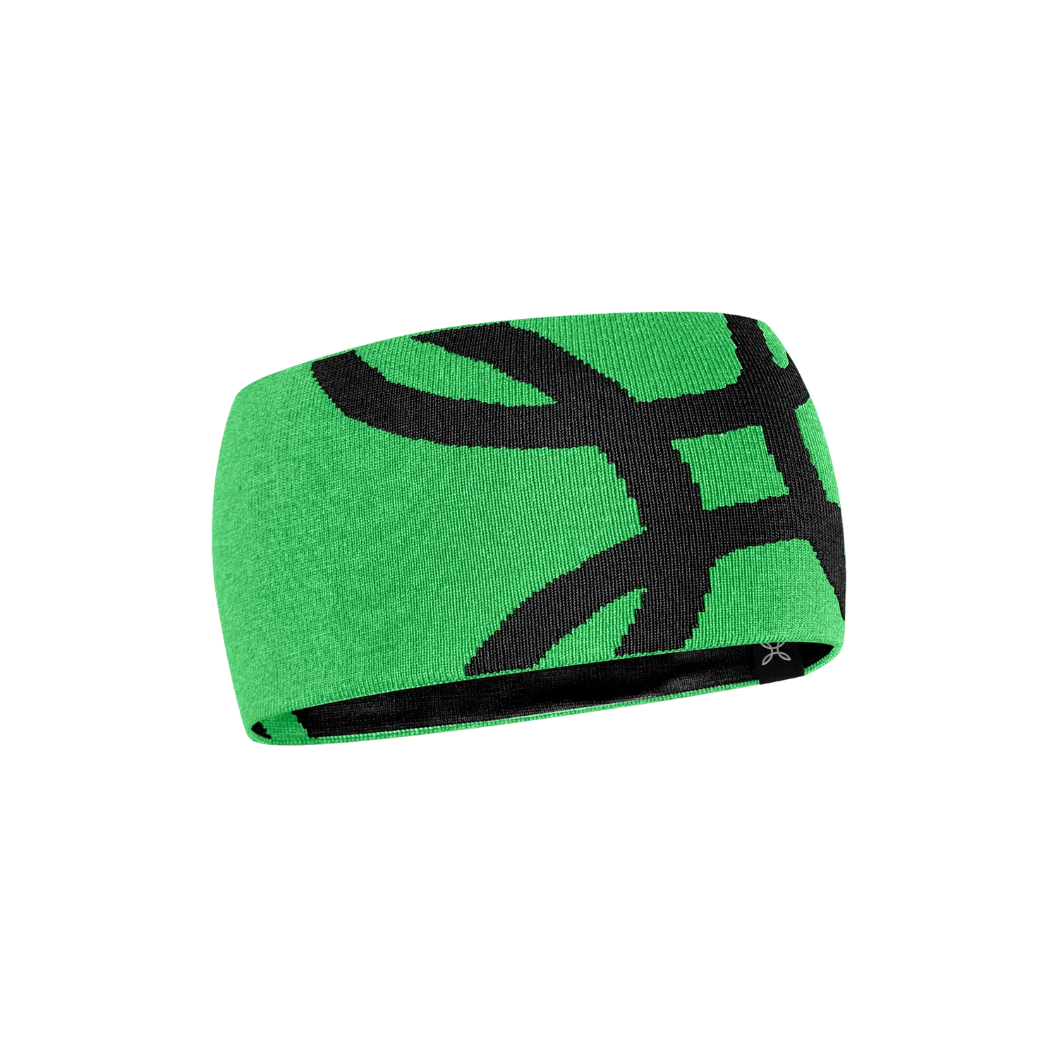 Montura Merino Logo Band bandeau noir laine mérinos