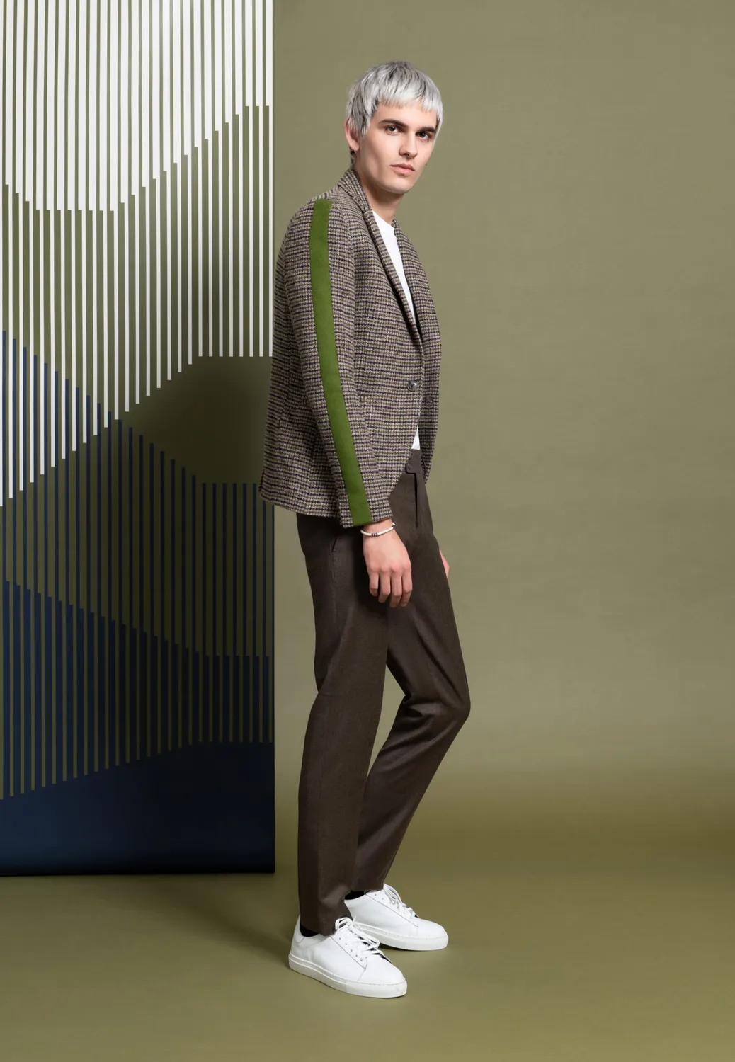 Pierre Talamon Sport veste à carreaux homme