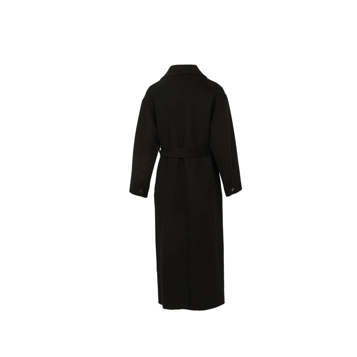 Oakwood Paname 65355 manteau laine noir ceinture