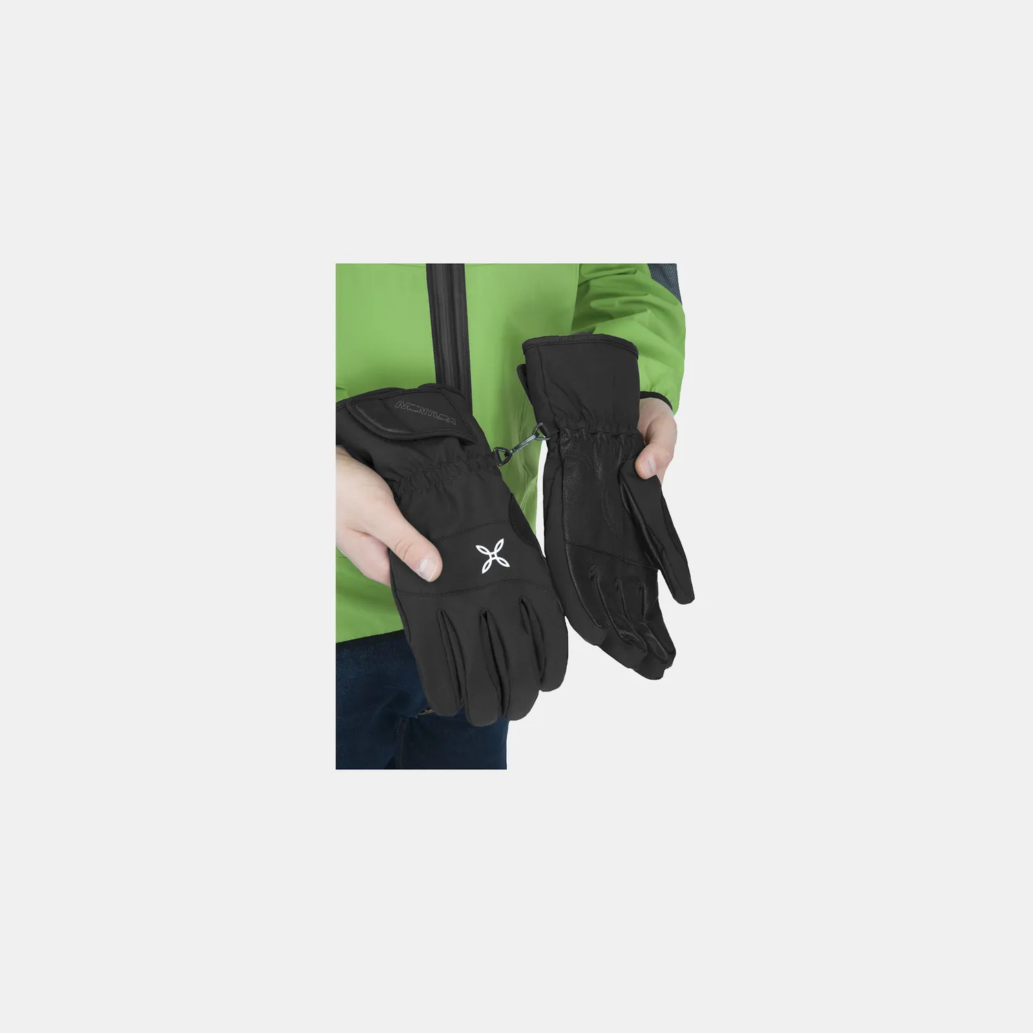 Montura Ski Light gants ski noir membrane imperméable