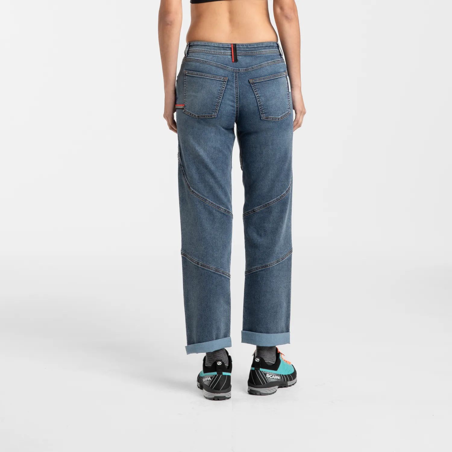 Montura Allez Denim pantalon femme denim bleu stretch