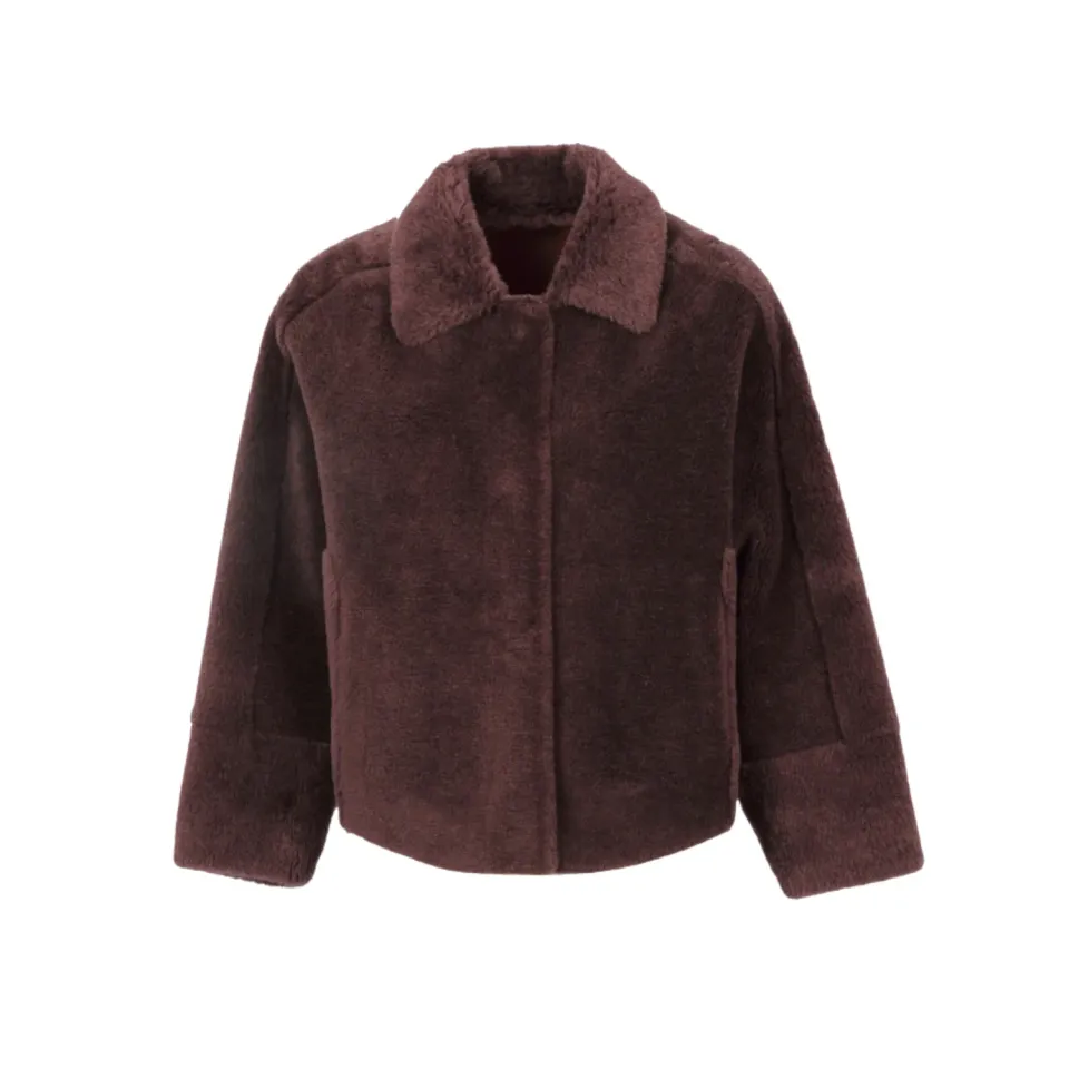 Oakwood Helen 63748 veste laine réversible porto