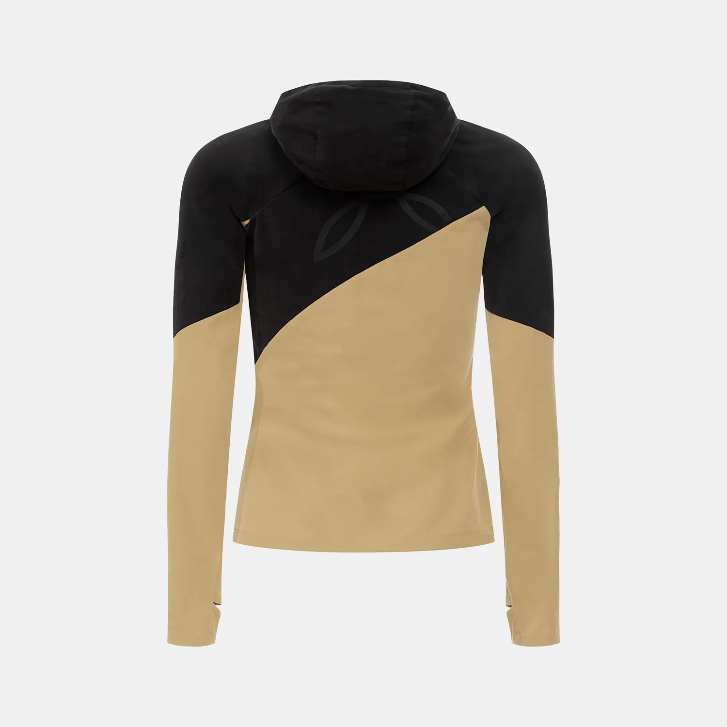 Montura Free Evo Hooded sweat capuche femme moutarde coton