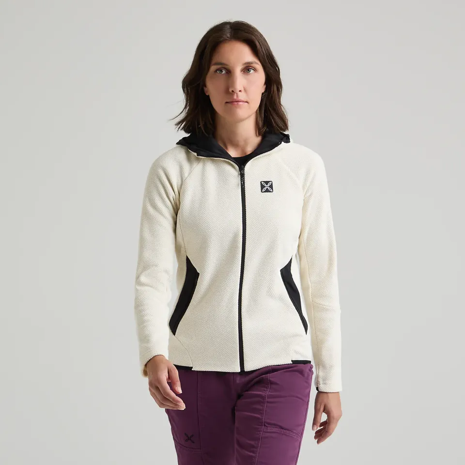 Montura Argo Hooded Maglia sweat femme zippé polaire