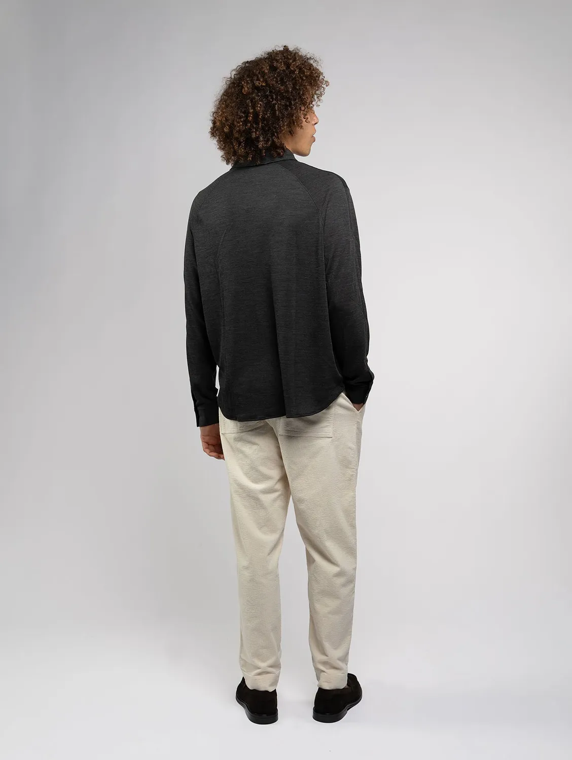 Cotelé Paris pantalon Lazy homme sable velours bio