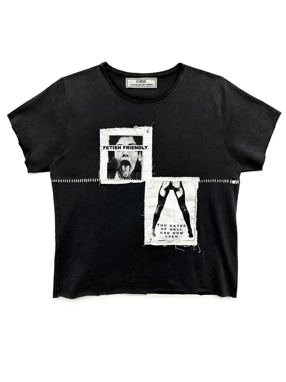 Paolo Leduc Corrective Service t-shirt patchs
