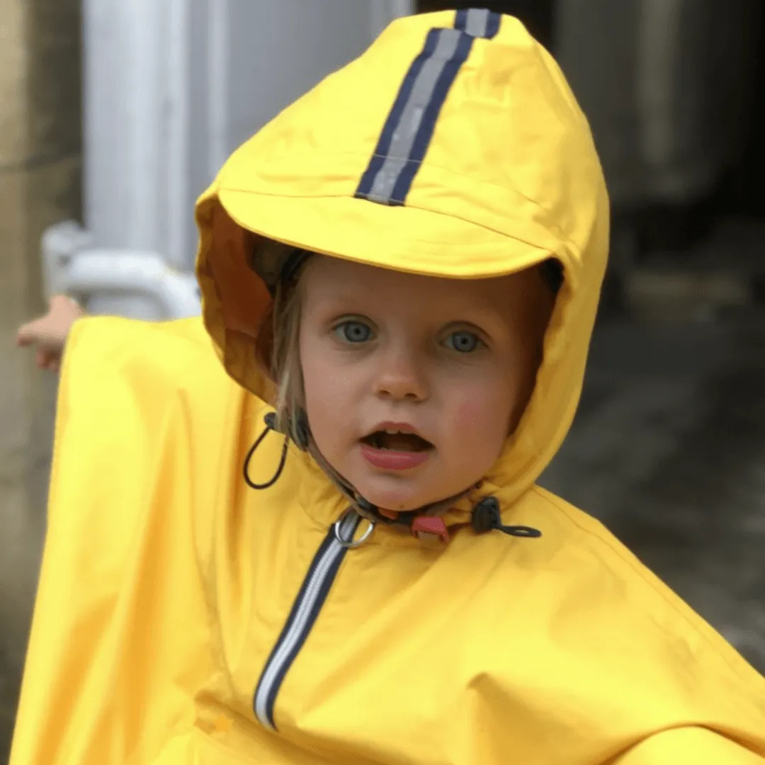 Le Temps des Grenouilles Cap Breton cape pluie vélo recyclée