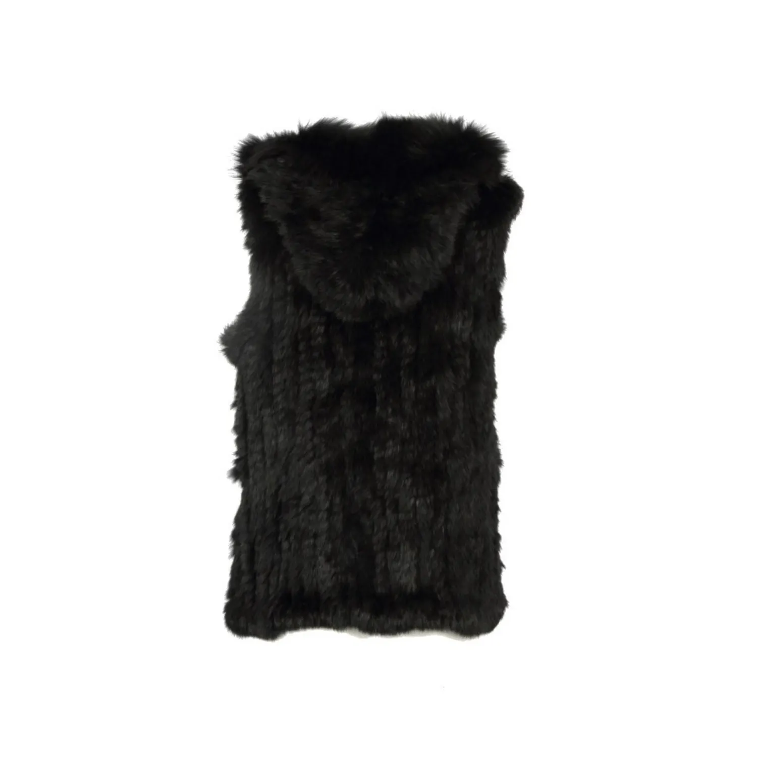 Oakwood Maliha 64900 gilet noir fourrure véritable