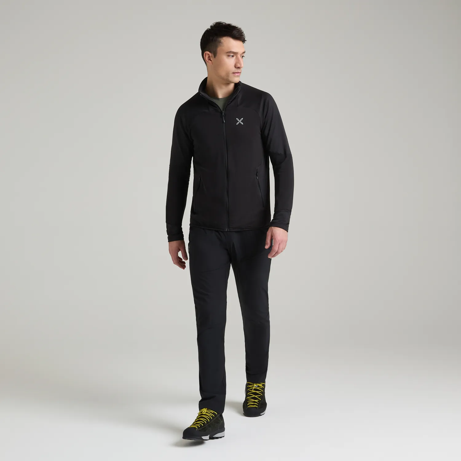Montura Rise Maglia polaire homme bleu graphite respirante