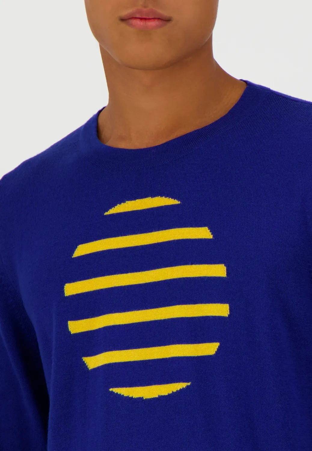 Pierre Talamon Éclipse pull bleu