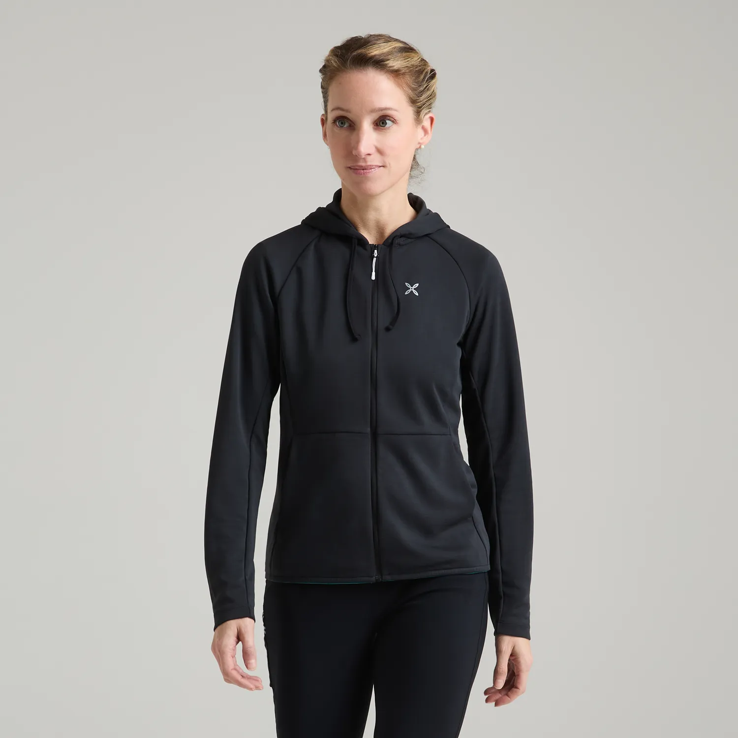 Montura Timeless Maglia polaire femme moutarde zippée légère