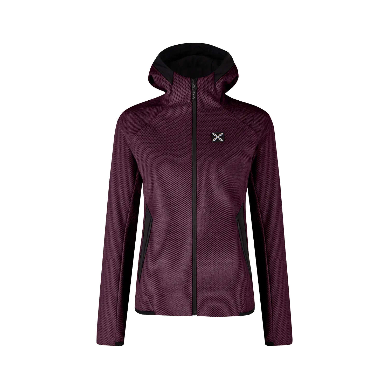 Montura Argo Hooded Maglia sweat femme zippé polaire