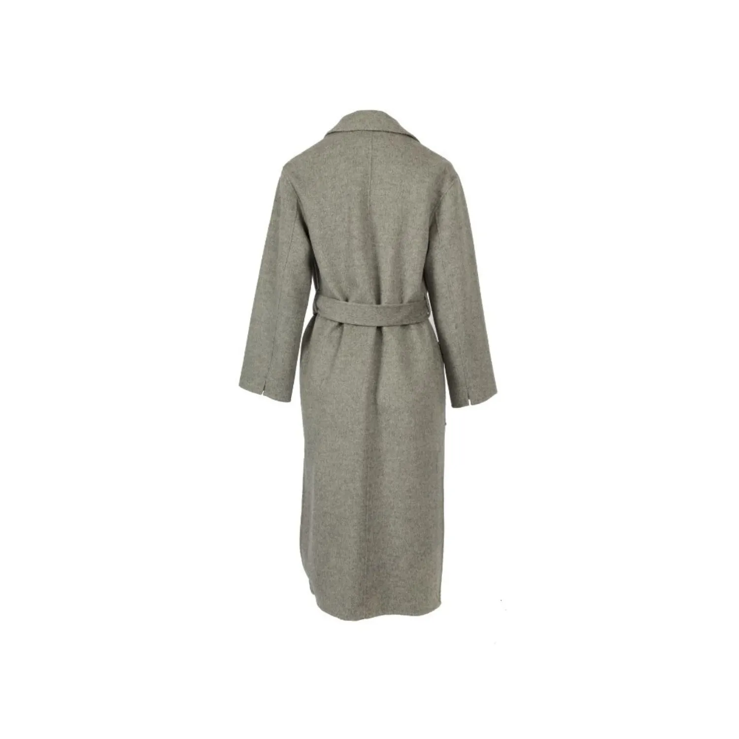 Oakwood Allegoria 64303 manteau laine gris ceinture