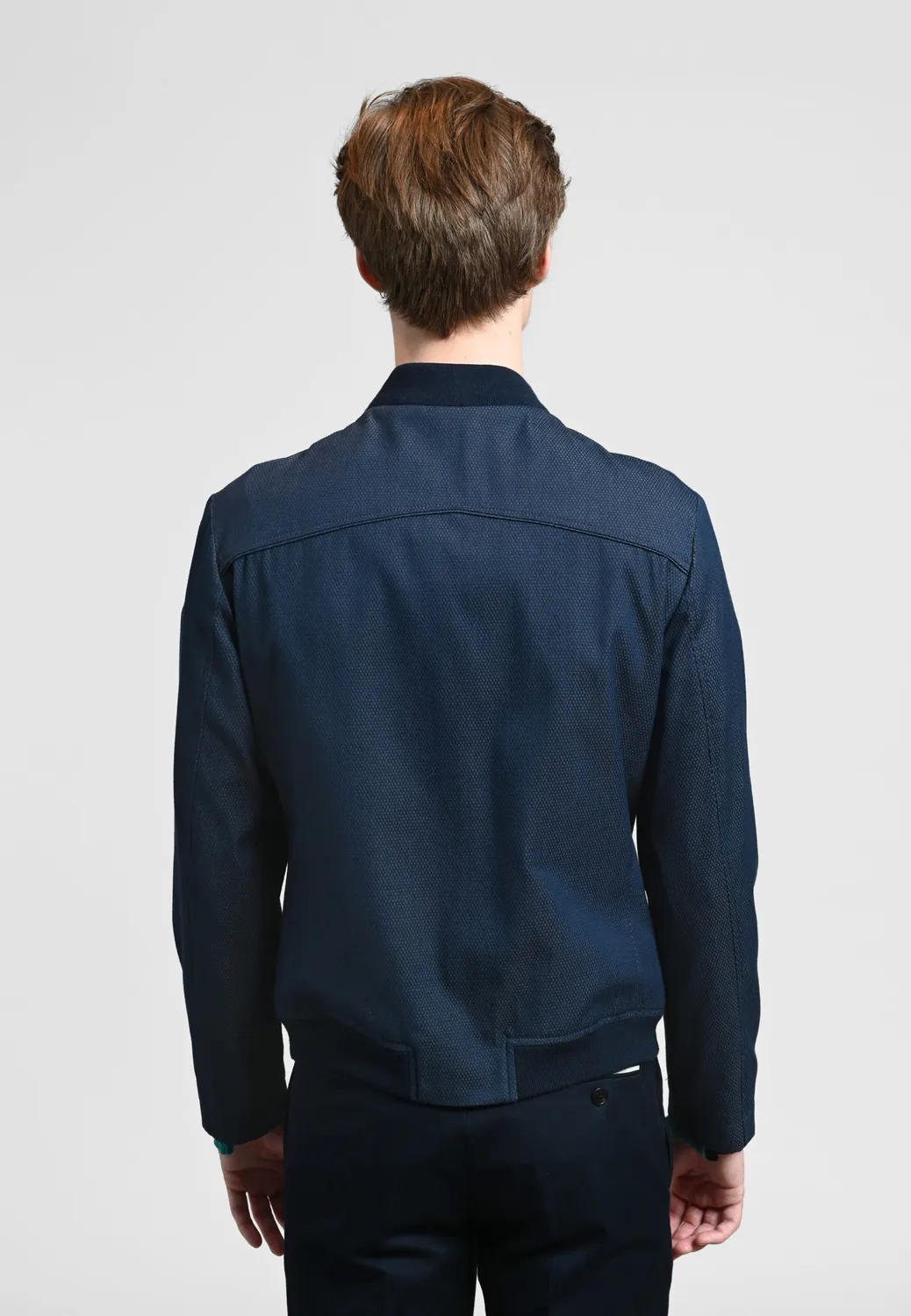 Pierre Talamon Blue Diamond teddy bleu matelassé