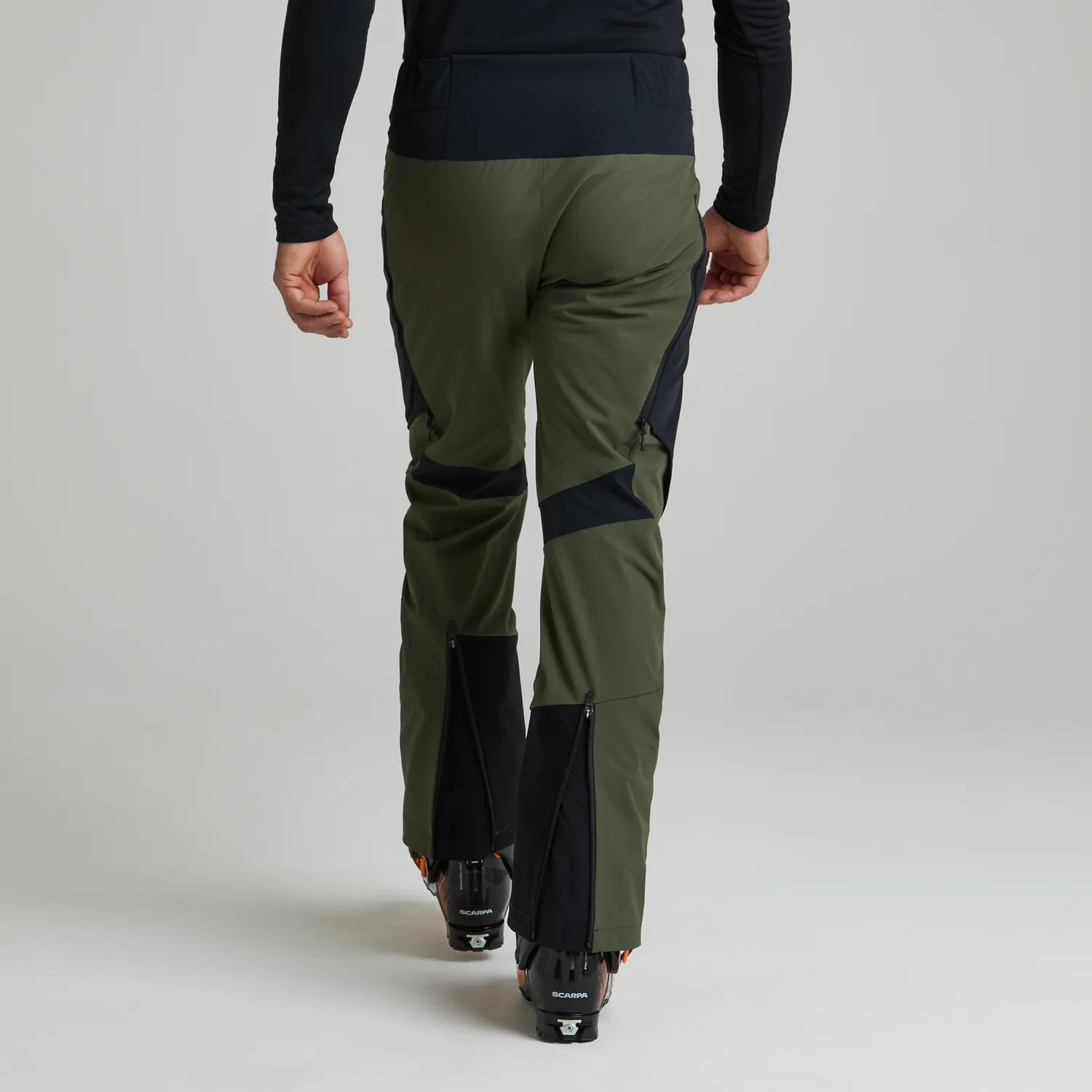 Montura Gita pantalon ski randonnée vert sauge thermique