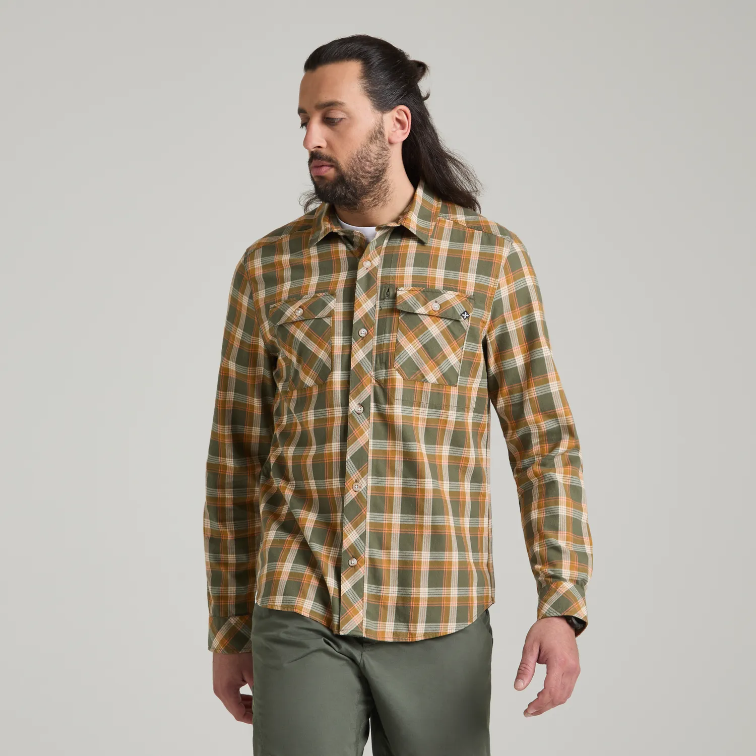 Montura Cotton Check chemise homme coton à carreaux