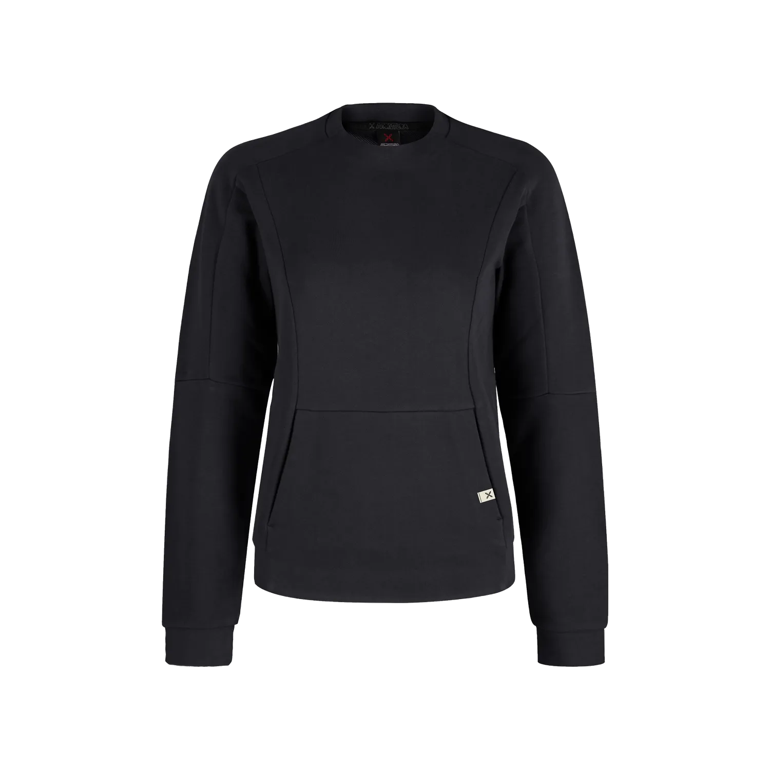 Montura Gobi Crewneck Sweater sweat femme noir coton