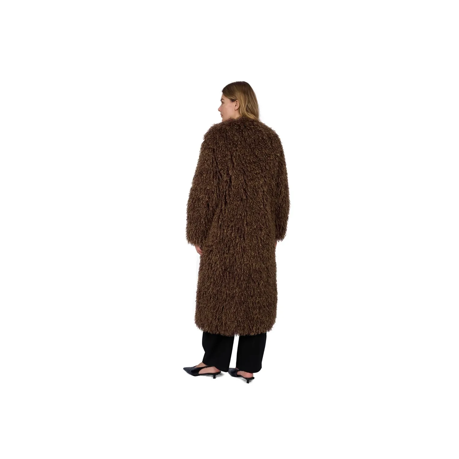 Oakwood Harper 65261 manteau fausse fourrure bronze