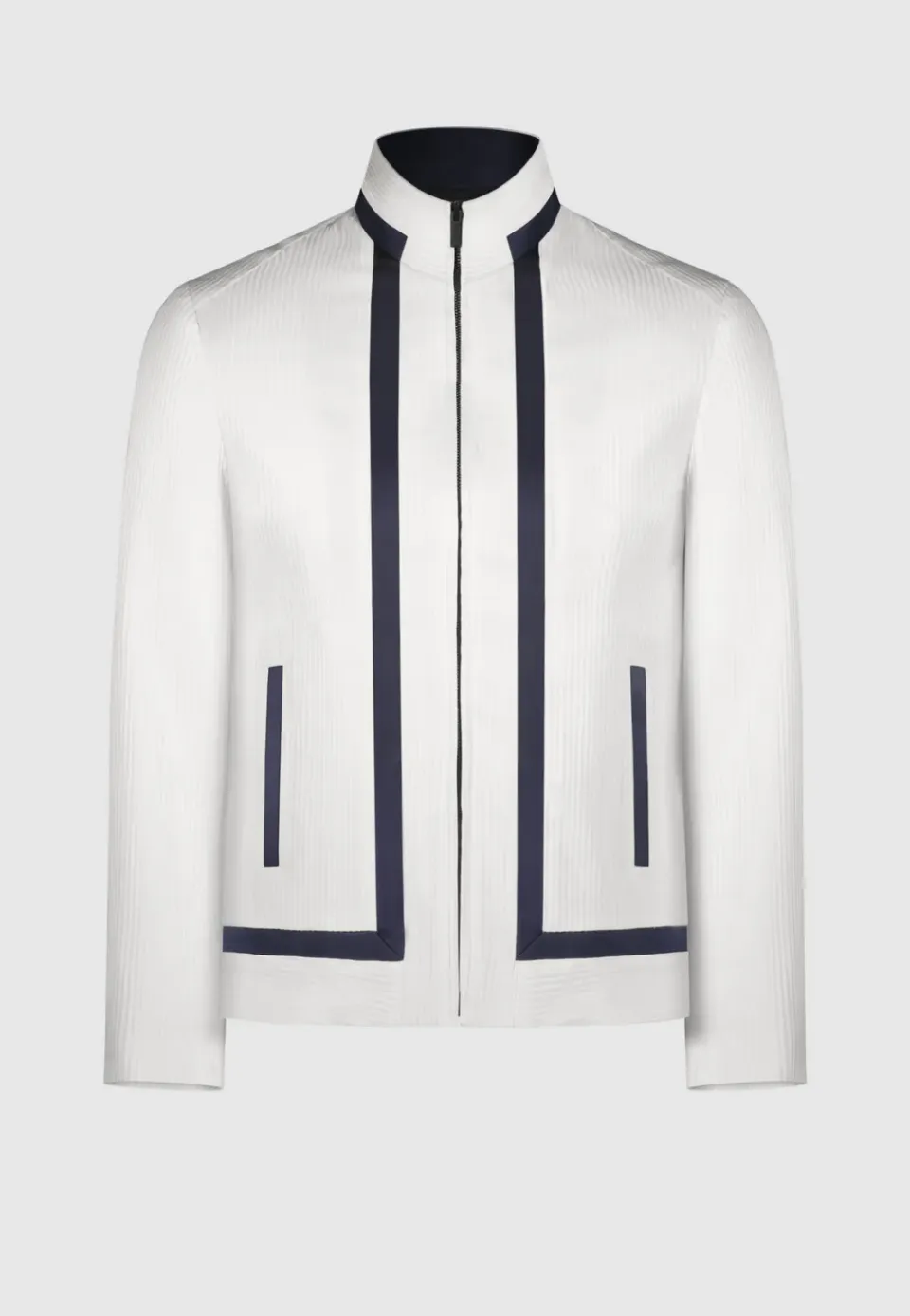 Pierre Talamon blouson Matore blanc
