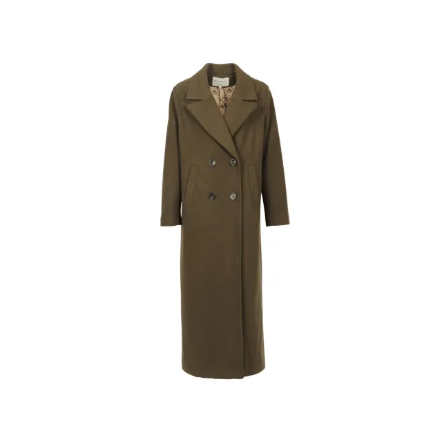 Oakwood Grace 65358 manteau laine kaki foncé