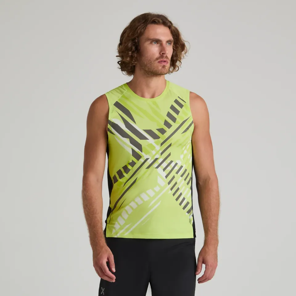 Montura Shadow Graphic Canotta débardeur Sunny Lime respirant