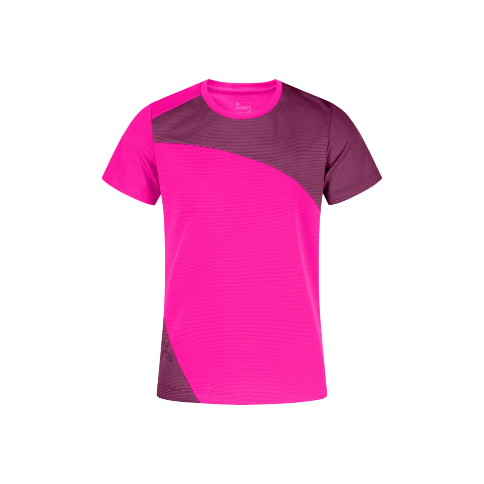 Montura Mix-Up T-shirt enfant violet anti-UV respirant