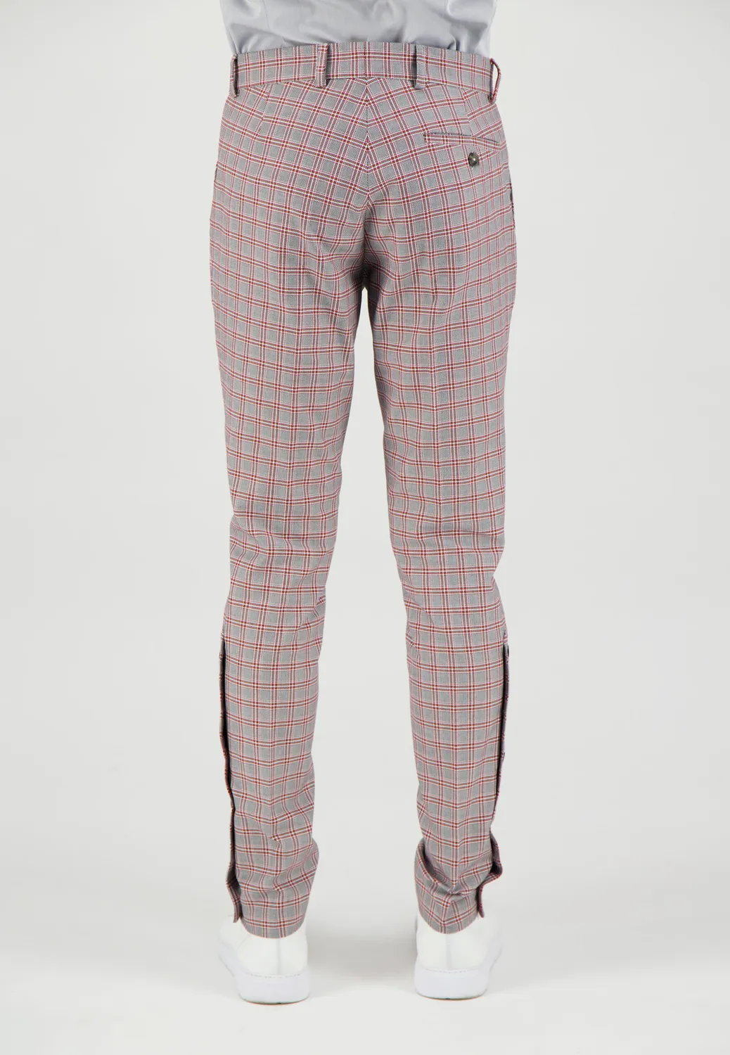 Pierre Talamon Jump pantalon à carreaux motif carreaux