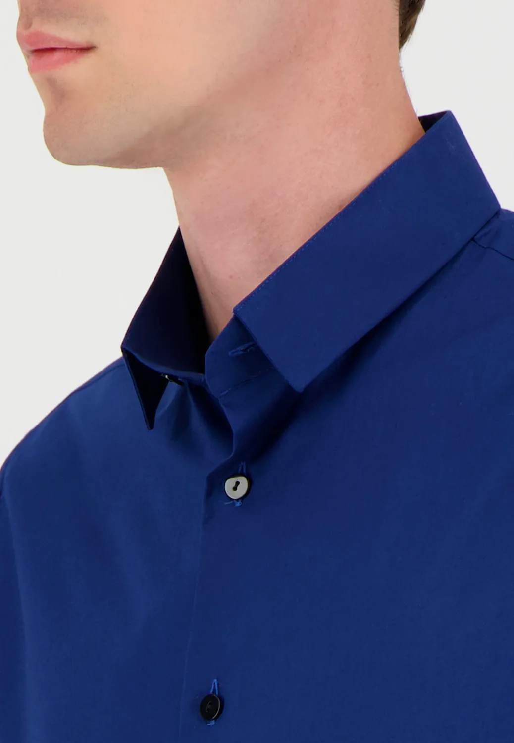 Pierre Talamon Prince chemise bleue homme