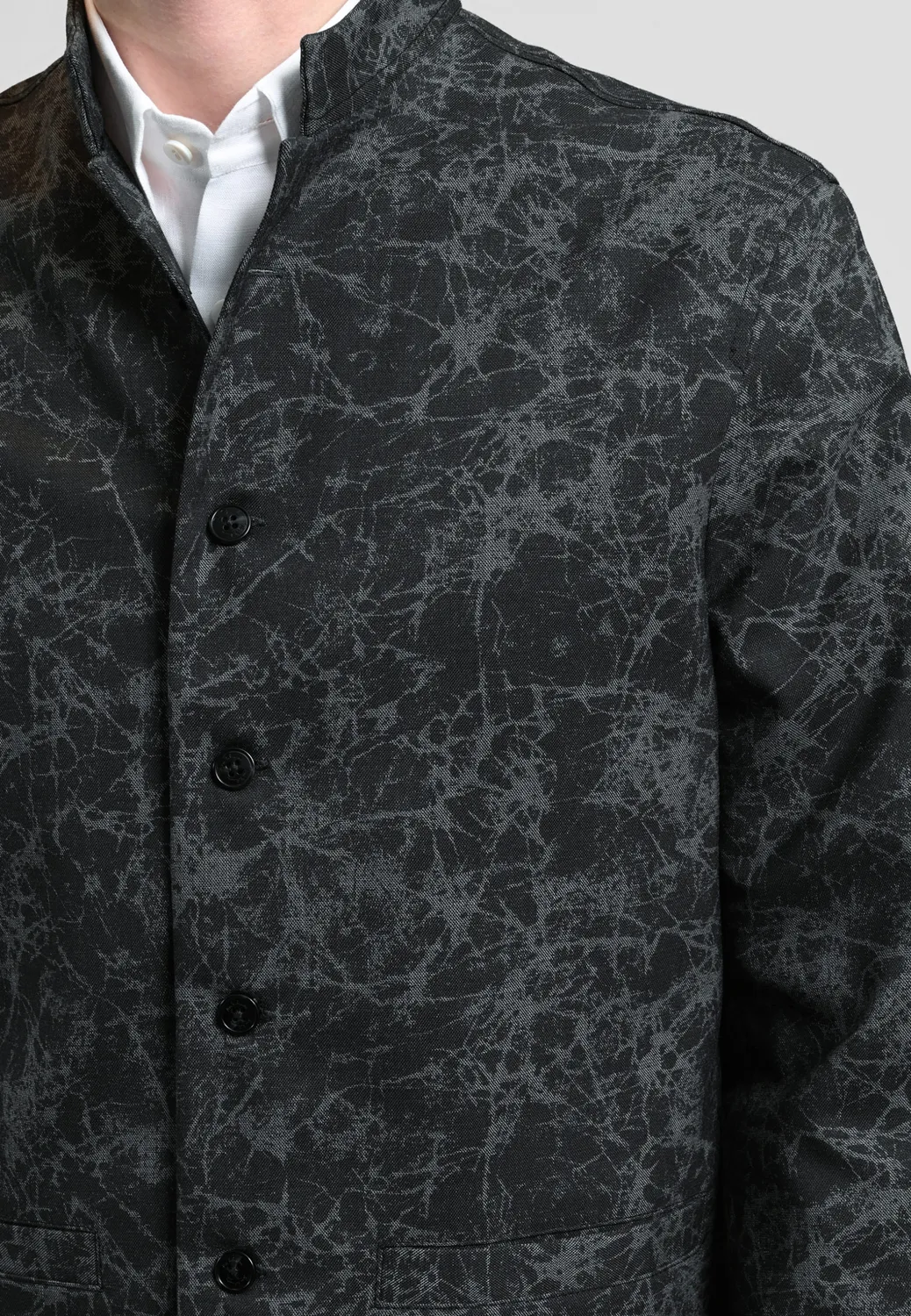 Pierre Talamon Doub Marble veste coupe droite
