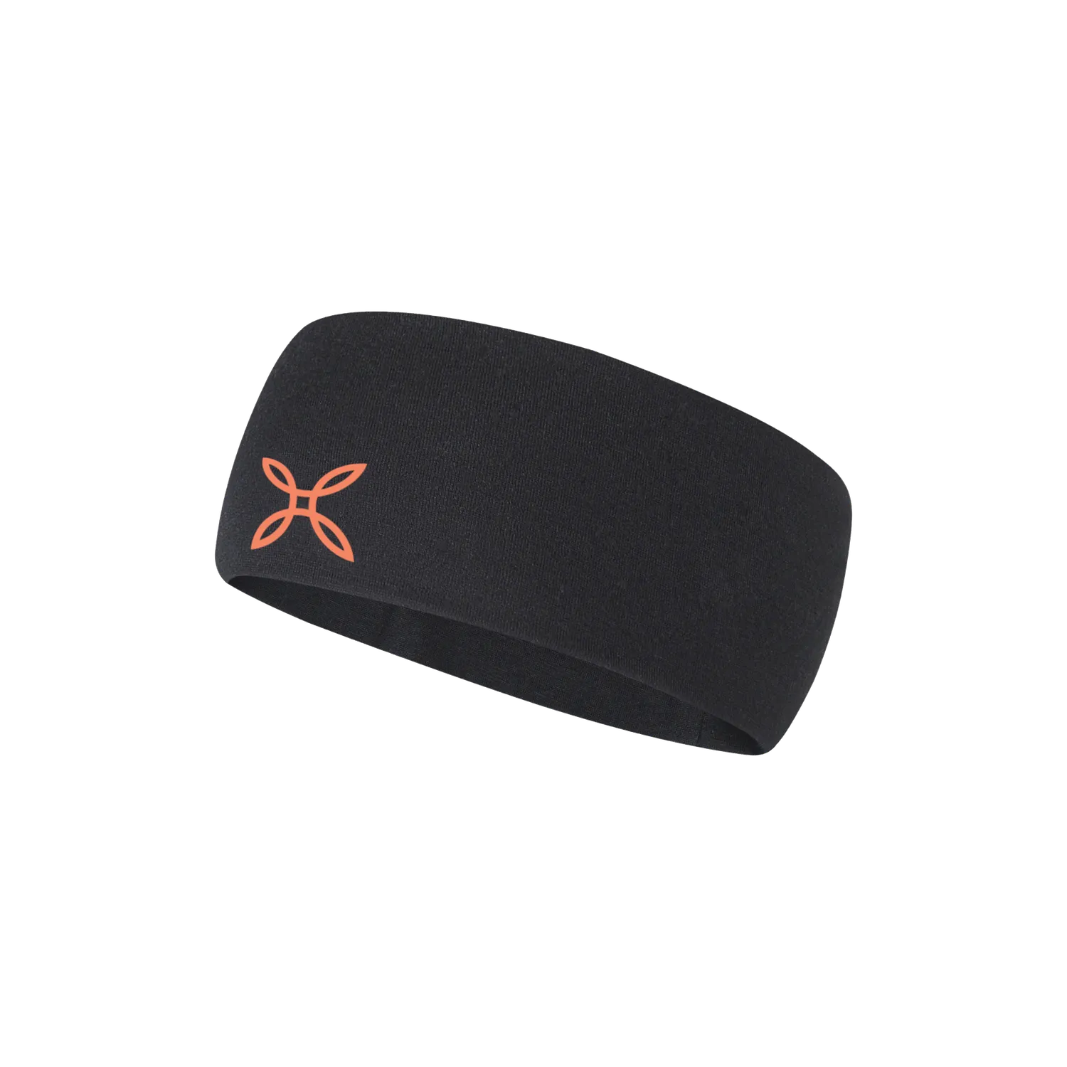 Montura Merino bandeau running noir laine mérinos
