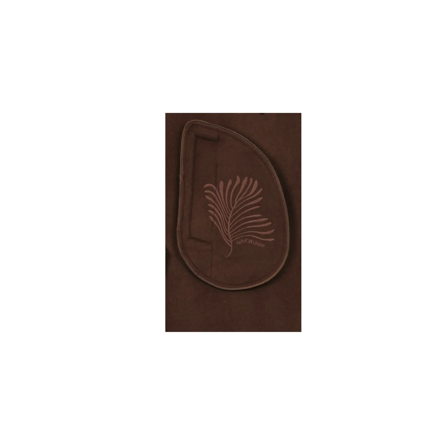 Oakwood Donnatella 65071 manteau choco laine mélangée
