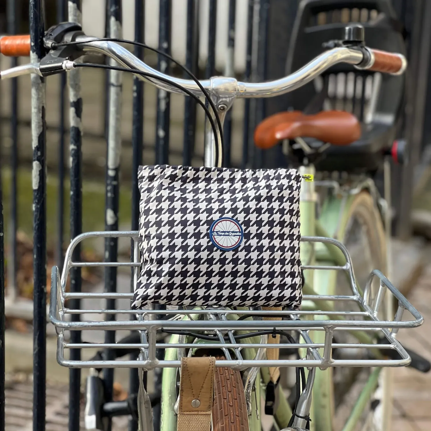 Le Temps des Grenouilles London poncho pluie vélo recyclé