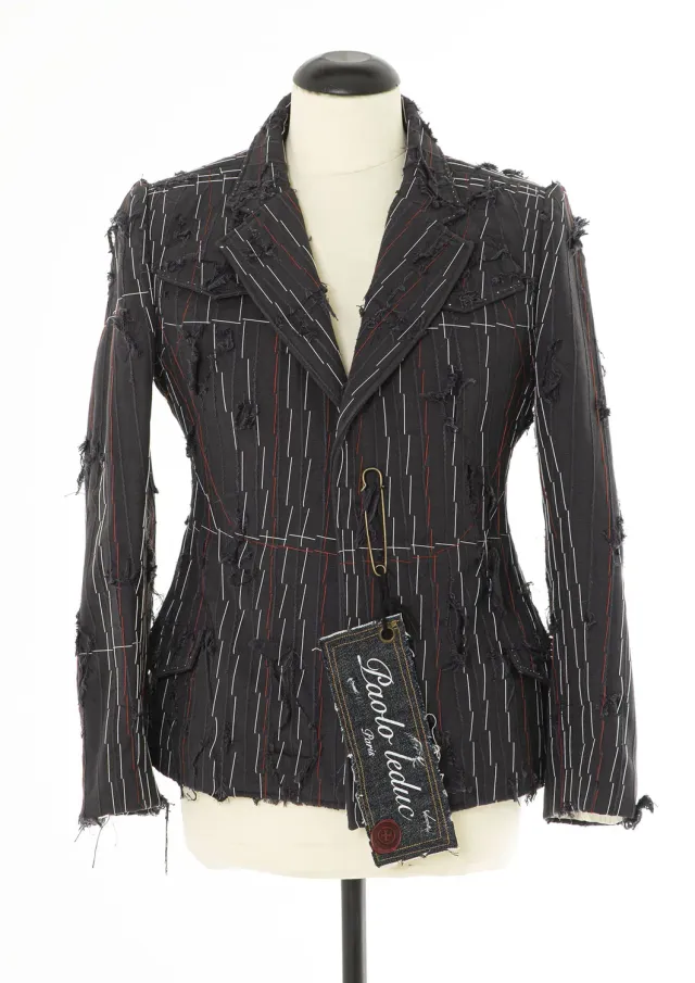 Paolo Leduc Unfinished Tailor veste tailleur déconstruite