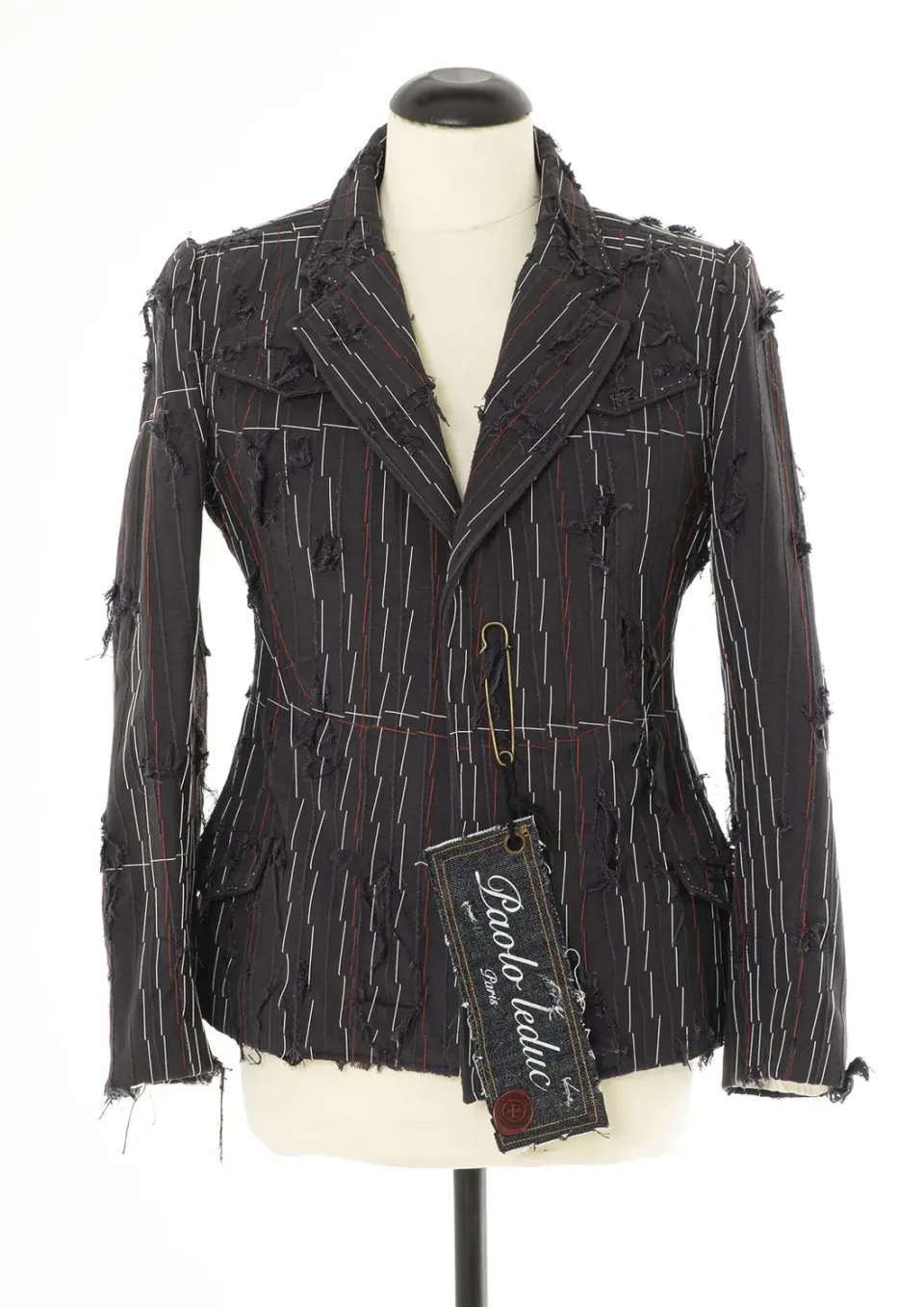 Paolo Leduc Unfinished Tailor veste tailleur déconstruite