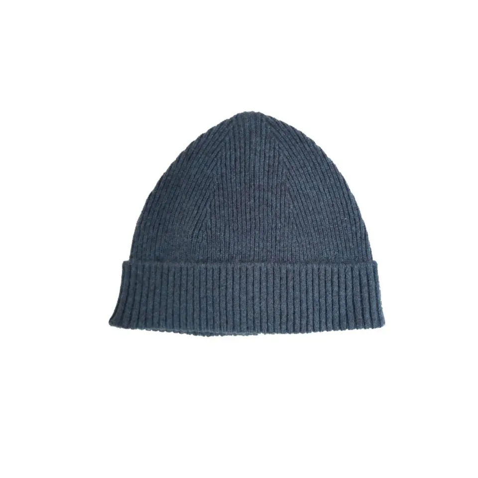 Oakwood Bart 64513 bonnet cachemire bleu foncé chaud